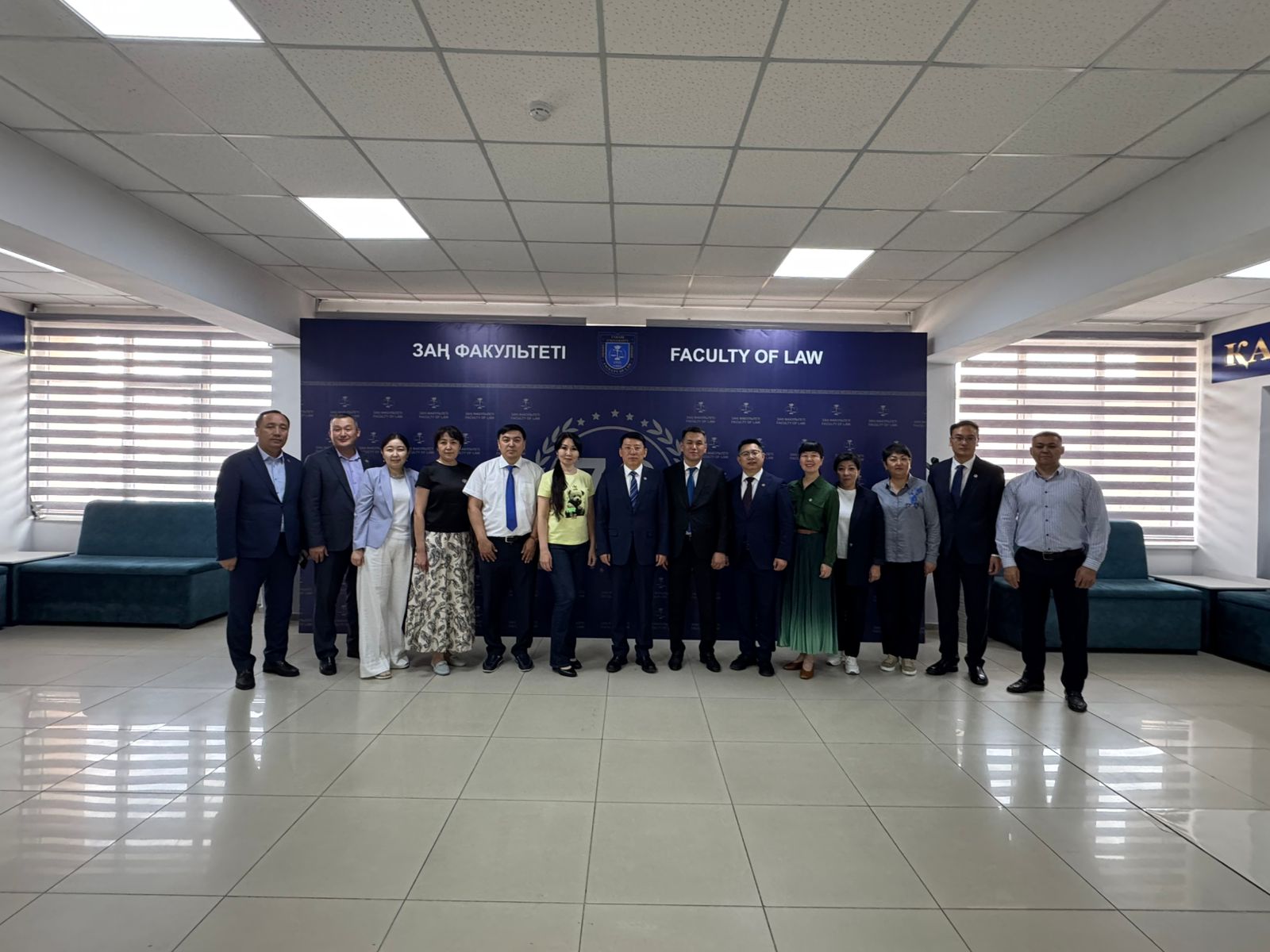 Partnership at the International Level: Visit of Chinese Colleagues to the Faculty of Law at KazNU